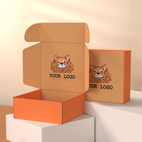 Cajas de Embalaje de Cartón Corrugado Reciclado, Caja de Envío para Juguetes de Perro con Logotipo Personalizado Impreso, Caja de Correo a Color
