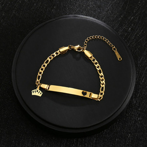 Bracelet personnalisé pour bébé, bracelet en acier inoxydable avec <span class=keywords><strong>nom</strong></span> personnalisé, bracelet d'amour pour bébé garçon ou fille, bracelet pour maman à sa fille/fils - Product Image 4