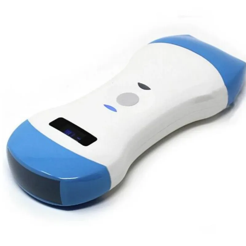 جهاز PET دوبلر لاسلكي محمول 96 عنصر PW WIFI ماسح للصوت للكلاب للاختبار أثناء الحمل مصفوفة منحنية على مراحل مجس خطي Vet حار