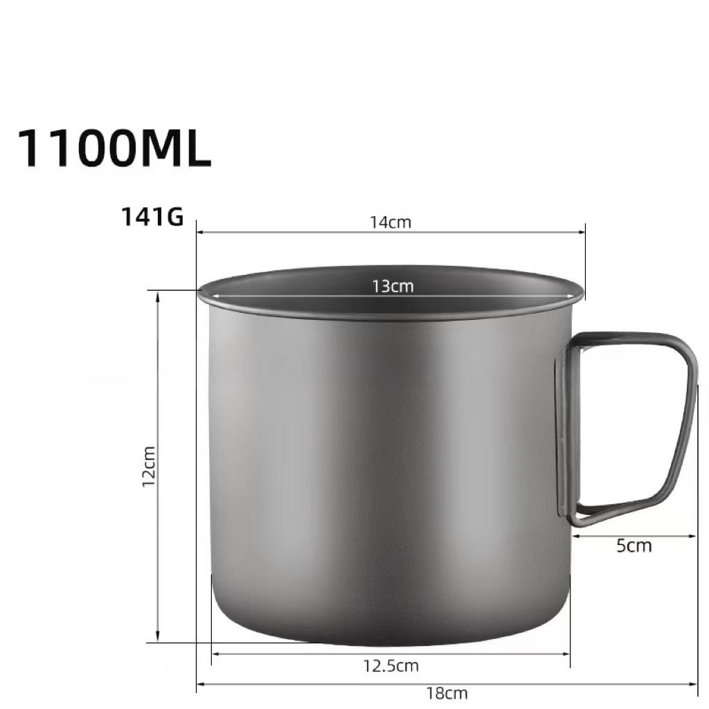 Olla Gris 1100ml - Mango Corto