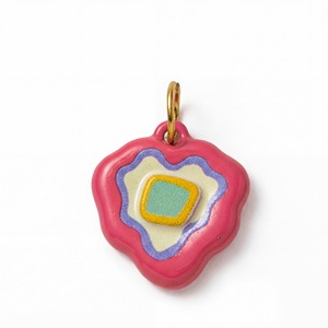 Nuevo Colgante de Estrella y Nube Hecho a Mano Manna, Dijes de Acero Inoxidable con Esmalte Pintado de Dibujos Animados en Oro de 18K, No se Desvanecen - Product Image 4