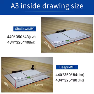 <strong>A3</strong> Plastic &amp; Stainless Steel Office Organizer with Large Capacity <strong>Storage</strong> Drawers and File Cabinet for Drawing and <strong>Paper</strong> <strong>Storage</strong> - Product Image 6