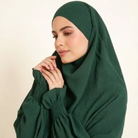 Ensemble Abaya Farasha sur mesure pour femmes, OEM ODM, vente en gros, vêtements modestes, vêtements musulmans islamiques