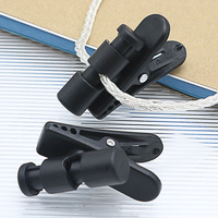Multifonctionnel 360 ° Clip universel rotatif pour câble épais, pince pour casque, enrouleur de câble d'écouteurs, clip de collier pour ligne de casque