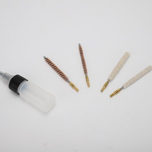 Copper Wire Gun Cleaning <b>Brush</b> Set 0.5mm Multi Functional Cleaning Kit For Barrel Maintenance And Rust Removal - Product Image 3