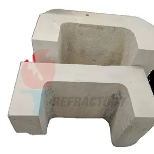 Fused Corundum Brick For High Normal Temperature Compressive Strength And High Load Softening Onset Temperature