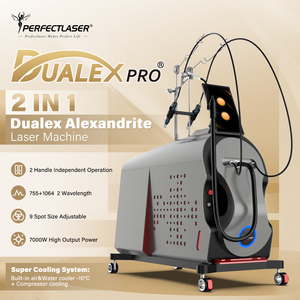 Laser Nd Yag à impulsions longues haute puissance 7000W 1064nm, laser <span class=keywords><strong>Alex</strong></span>, élimination vasculaire, laser Alexandrite 755nm, machine d'épilation - Product Image 1