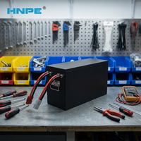 Paket Baterai Lithium Ion LiFePO4 48V 20AH untuk Sepeda Listrik dengan 2000 Siklus, 8 Sel, Beban Maksimum -20-60C, Suhu Operasi 1C/0.5C