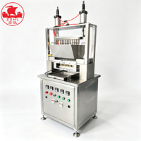 Machine semi-automatique de fabrication de bonbons gélifiés aux fruits, équipement de traitement des gommes, déposeuse de bonbons gélifiés pour usage en laboratoire