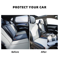 Housses de Siège de Voiture Yuan Plus Accessoire Ensemble Complet Luxe Tissus de Siège Automobile Protecteur de Siège de Voiture Coussin Décoration pour Byd Atto 3