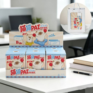 Caja Sorpresa con Figura Miniatura de Gato de Dibujos Animados Ruijie, Decoración de Escritorio, Regalo Creativo para Cumpleaños de Novia - Product Image 1