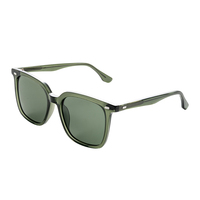 Lunettes de soleil polarisées vintage en gros pour femmes et hommes, monture en acétate tendance, protection UV400, confortables pour l'extérieur, style rétro