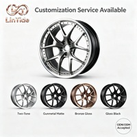 Jantes de SUV et Pick-up 20 pouces Gunmetal Y Spoke, déport personnalisé, haute performance, fabrication sur mesure disponible, service OEM ODM