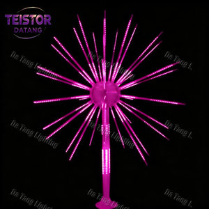 Árbol de Navidad con Luces LED de Fuegos Artificiales, Ramas con Explosión Radial para Crear un Efecto de Fuegos Artificiales Explosivos por la Noche - Product Image 6