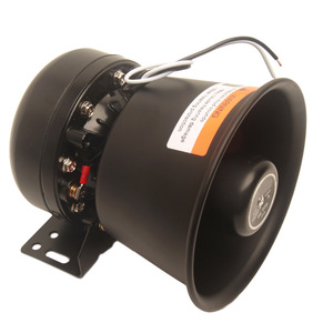 Bocina de Alarma para Auto, 12V 200W, Tipo Trompeta Universal, Negra - Product Image 4