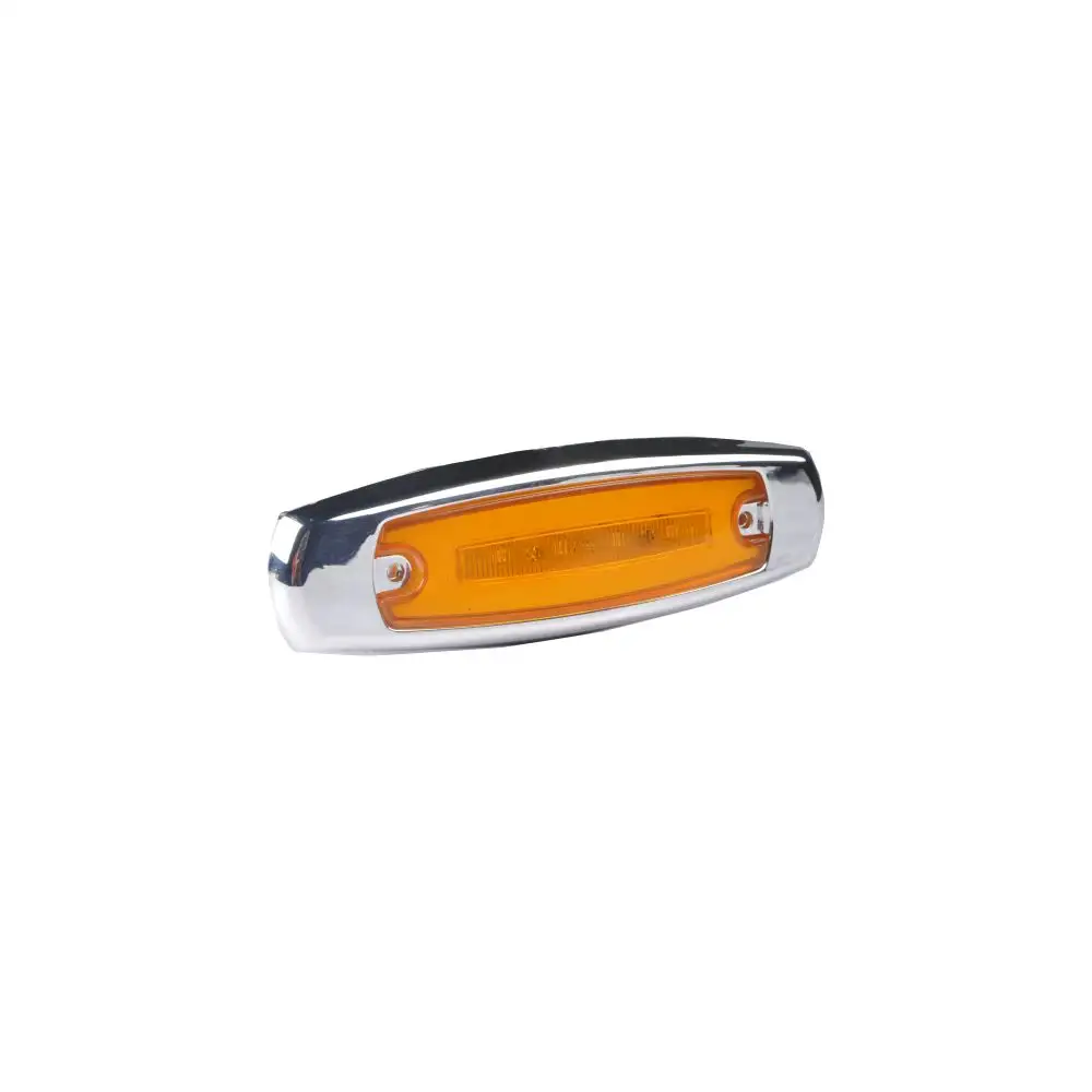 Waterproof Led Side Marker Clearance Indicator Light Truck Trailer Buses Locomotive Tractor Side Mark Lamp 24v