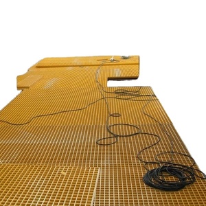 Plancher de passerelle en fibre de verre moulé avec grille - Product Image 2