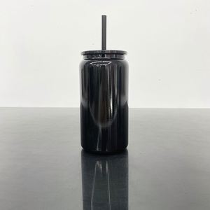 New Arrival 16Oz Blank Purple Tumbler Can for Sublimation Printing <b>Double</b> <b>Walled</b> Drinkware <b>Mug</b> With Lids and Straws - Product Image 4