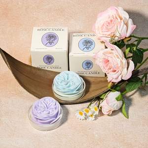 Roses scented <b>candles</b> Qixi gifts Valentine's Day flower decorations New Year gifts Mother's Day gifts - Product Image 3