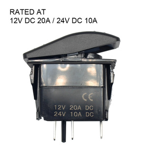 ATV 3Pin Rocker Switch Toggle ON-Off Barra de luz <span class=keywords><strong>LED</strong></span> Botón pulsador con luces de respaldo para vehículos todoterreno - Product Image 3