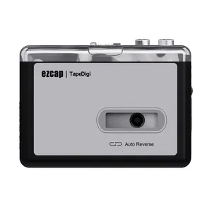 ezcap231盒式录音机盒式至MP3转换器便携式盒式录音机播放器，带3.5毫米耳机插孔