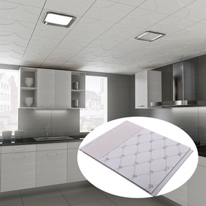 Bureau de la Chine PVC Faux Plafond Lambris Plafond Design Centre Commercial Polyvalent Extérieur Ignifuge Hôpital Sous-Sol Gym Atelier Appartement - Product Image 4