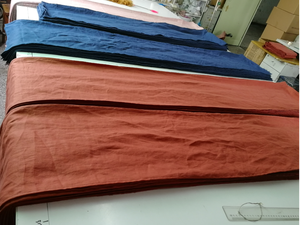 <span class=keywords><strong>100</strong></span>% tinh khiết lanh lanh Đá rửa khăn ăn và bảng RUNNERS cho đơn đặt hàng bán buôn - Product Image 3