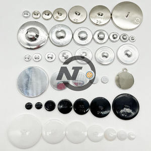 Boutons personnalisés avec logo, écologiques, <span class=keywords><strong>à</strong></span> dos plat, style tige, boutons <span class=keywords><strong>à</strong></span> pression <span class=keywords><strong>pour</strong></span> revêtement de canapé en tissu - Product Image 6