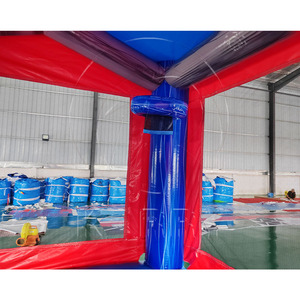 Castillo Inflable de PVC con Tobogán, Certificado, Tamaño Personalizable, Fácil de Instalar, Gran Capacidad para Fiestas Comerciales al Aire Libre - Product Image 6