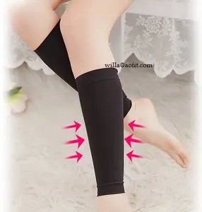 High Elastic Shin Calf Compression Sleeves/MenのRunning Leg Sleeve