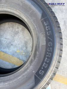 Fournisseur de pneus de camion radiaux TBR 385/65R22.5, neufs, haute durabilité, haute qualité, certifiés DOT/ECE - Product Image 2