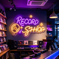Insegna al Neon LED Personalizzata Impermeabile, Insegna Elettronica al Neon per Negozi e Bar, Decorazione Murale con Luci LED, Design Gratuito