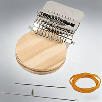 Outil de tissage en bois type Speedweve, métier à tisser rapide pour la réparation, mini métier à réparer pratique