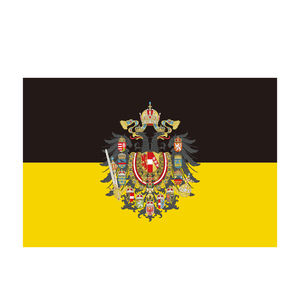 ธงชาติออสเตรีย ผ้าโพลีเอสเตอร์ 100% สำหรับงานส่งเสริมการขาย พิมพ์ดิจิทัล ออกแบบตามสั่ง พร้อมตราแผ่นดินและตราประจำชาติ - Product Image 3