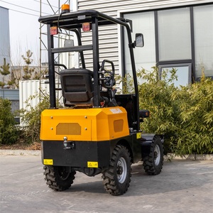 Livraison à domicile! 800kg <span class=keywords><strong>Micro</strong></span> <span class=keywords><strong>Pelle</strong></span> Agriculture Articulé Petit Compact Jardin Front End Mini Chargeuse sur Pneus avec CE/ISO EURO5/EPA4 - Product Image 3