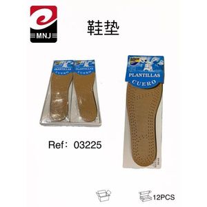 Mnj Plantillas Cuero Insoles 38-40 Natural Leather Comfort Sport Shoes Insert 12Pcs - Product Image 3