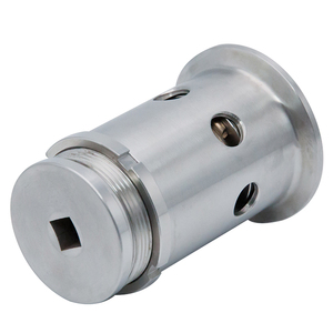 Valvole <span class=keywords><strong>di</strong></span> Sicurezza per Vuoto e <span class=keywords><strong>Pressione</strong></span> in Acciaio Inox SS316L 2.5Bar 50.8MM 2 Pollici TC64MM Modello Fisso Grado Sanitario con Attacco Tri-Clamp - Product Image 1