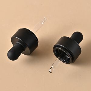 ขวดหยดแก้วสำหรับน้ำมันหอมระเหยหรือเซรั่ม ยี่ห้อ Luxury Yinmai Cosmetic ขนาด 30 มล. 1 ออนซ์ สีดำ พร้อมหลอดหยดสีดำ - Product Image 5