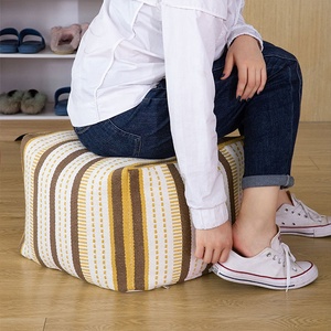 <span class=keywords><strong>Tabouret</strong></span> de pied en coton tissé jacquard, produit de créateur moderne, imperméable, offre spéciale, 2022 - Product Image 6