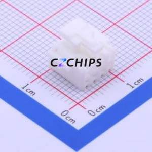 A2008H-2x4P Housing (Wire-to-Board / Wire-to-Wire) P=2mm Connector ( Jack Structure: 2x4P )( Pitch: 2mm )( Row Spacing: 2mm ) - Product Image 2