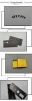 W69 * H27mm AEH135 Boîtier de protection pour contrôleur anodisé OEM Gravure laser Coque de boîtier en aluminium extrudé de type fendu OEM