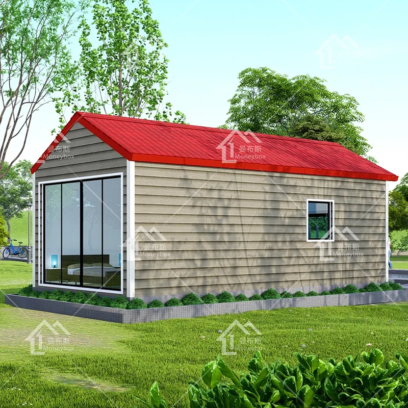 चीन छोटे घरों पूर्वनिर्मित घरों में उचित डिजाइन के साथ कम लागत