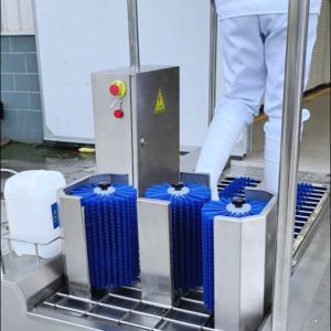 Stazione Automatica per la Sanificazione delle Scarpe |   Macchina per Sterilizzazione/Disinfezione ad Acqua Fredda Clean-In-Place (CIP) per Lavorazione Alimentare - Product Image 5