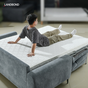 <span class=keywords><strong>Canapé</strong></span>-lit en tissu pliable 3 places moderne pour salon et appartement, gain <span class=keywords><strong>de</strong></span> place, convertible, <span class=keywords><strong>matelas</strong></span> intégré, style européen - Product Image 5