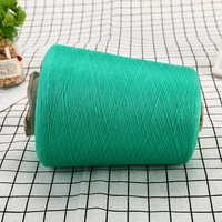 Fil à broder en coton mercerisé peigné 2 plis de qualité supérieure, 60s, pour chaussettes, pulls, vêtements et bordures côtelées haut de gamme