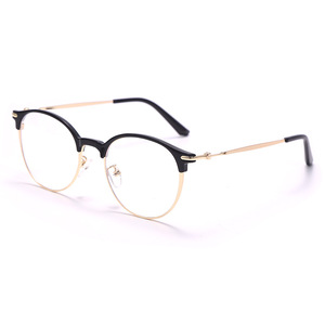 Gafas Redondas Tr2091 con Marco Dorado, Protección Anti Luz Azul UV400, Gafas Ópticas para Estudiantes - Product Image 5