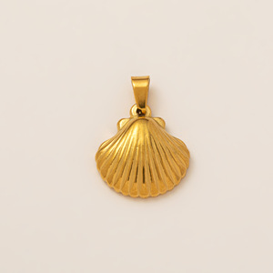 Colgante Personalizado con Baño de Oro de 18K, Diseño de Luna y Estrella, Cadena Hecha a Mano, Unisex, para Uso Diario, Moderno - Product Image 6