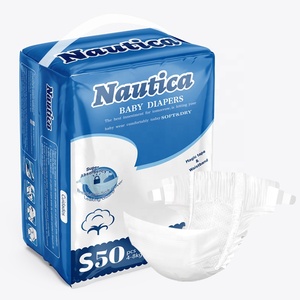 Pañales Desechables de Algodón de Marca Superior, Pañales para Bebé con Cinta Mágica Personalizada, Precio de Fábrica, Venta al Por Mayor Directamente del Fabricante - Product Image 1