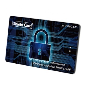 Tùy chỉnh in ấn RFID chặn thẻ NFC không tiếp xúc ngân hàng ghi nợ thẻ tín dụng bảo vệ ID <span class=keywords><strong>ATM</strong></span> bảo vệ thẻ chặn - Product Image 5