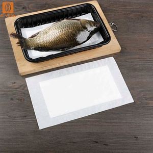 Factory-Price Whole Sale Disposable High Quality Food Grade Eco-Friendly Soaker <b>Paper</b> Absorbent Tray <b>Pad</b> Made USA Pulp for Meat - Product Image 6